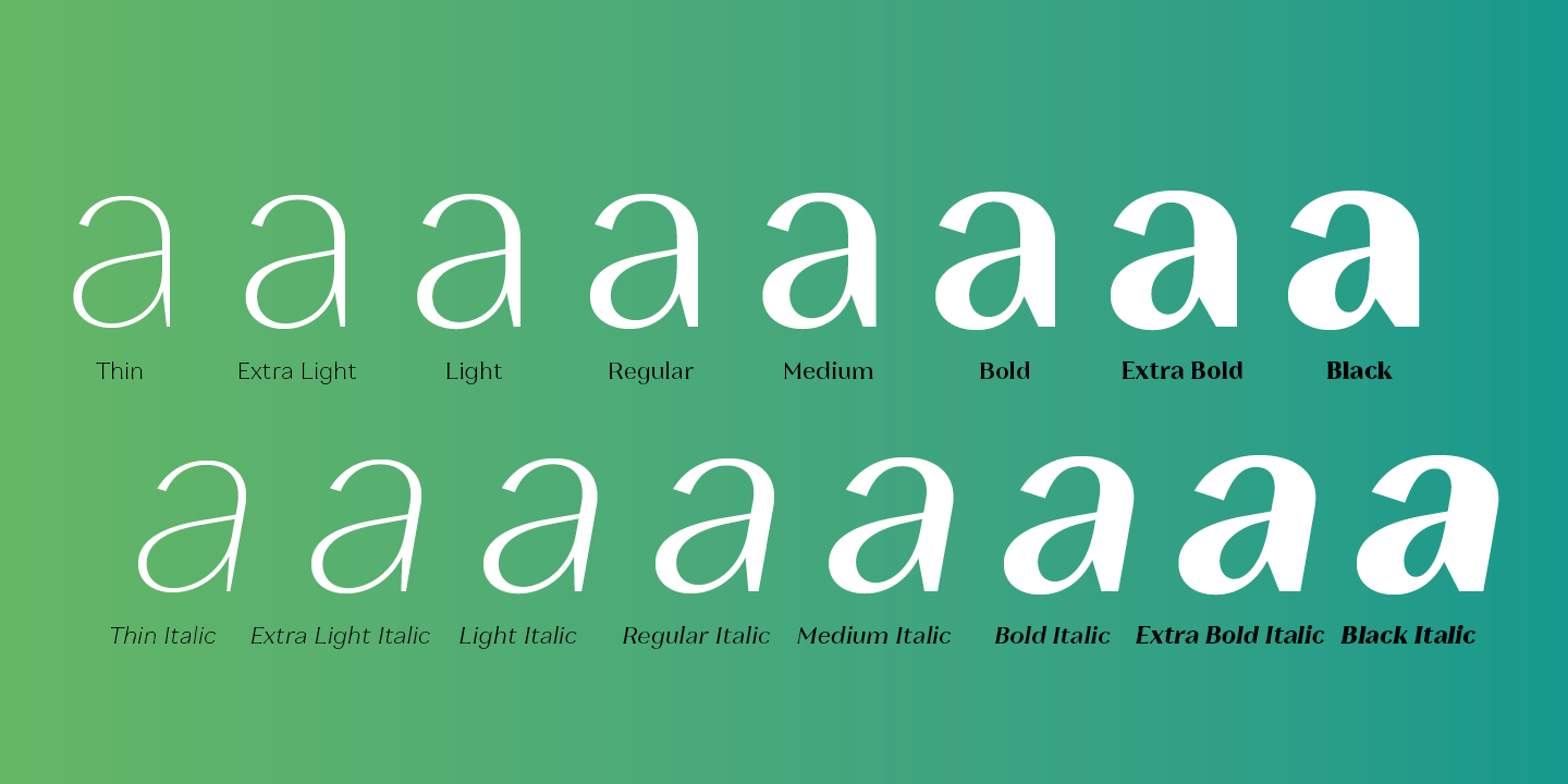 Example font Leifa #10